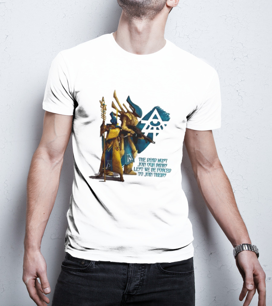 Craftworld Iyanden The Dead Must Join Our Ranks Eldar Guardians Symbolic T-Shirt