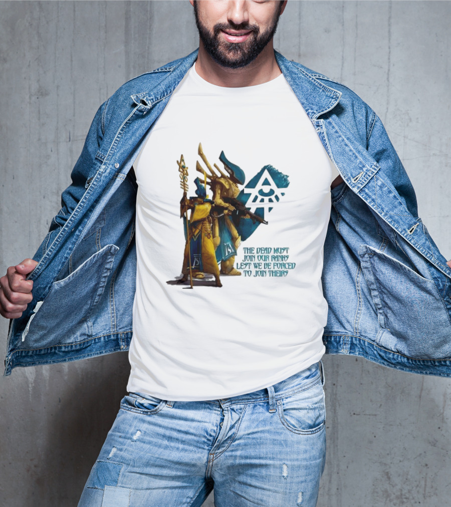 Craftworld Iyanden The Dead Must Join Our Ranks Eldar Guardians Symbolic T-Shirt