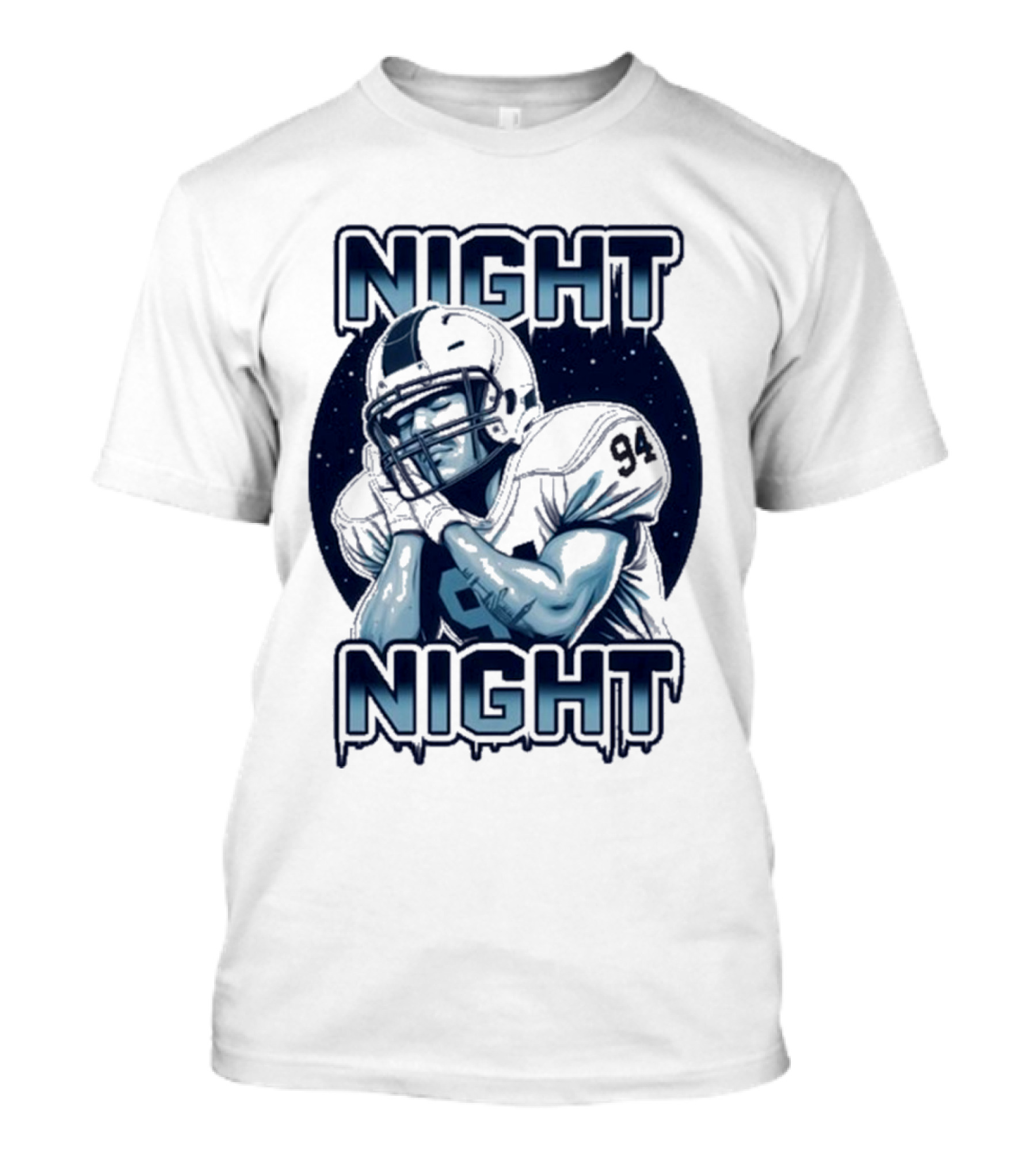 Iceman Ryan Barker Night Night Football Sleeper 94 T-Shirt