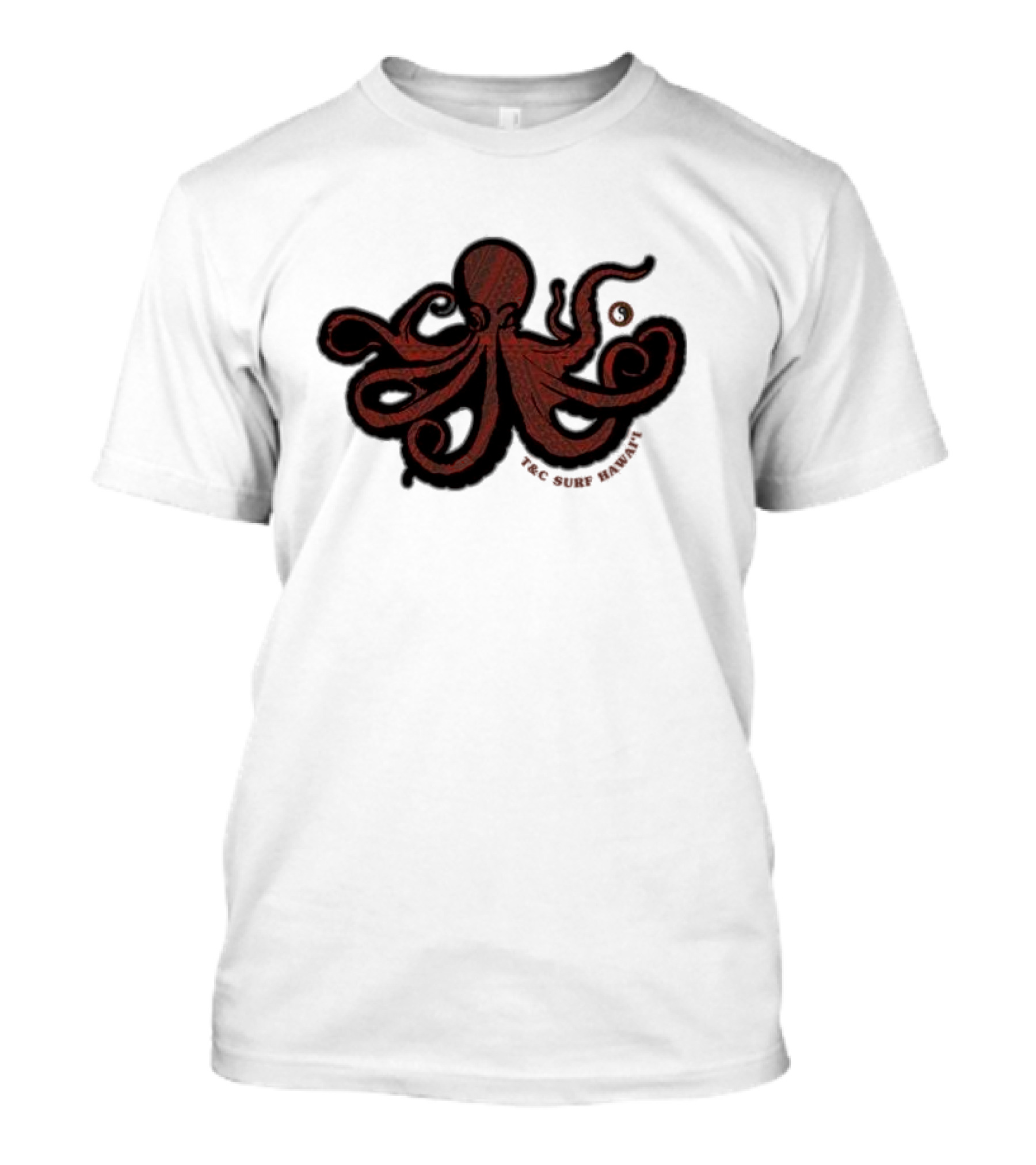 Octopus T&C Surf Hawaii Ocean Adventure T-Shirt
