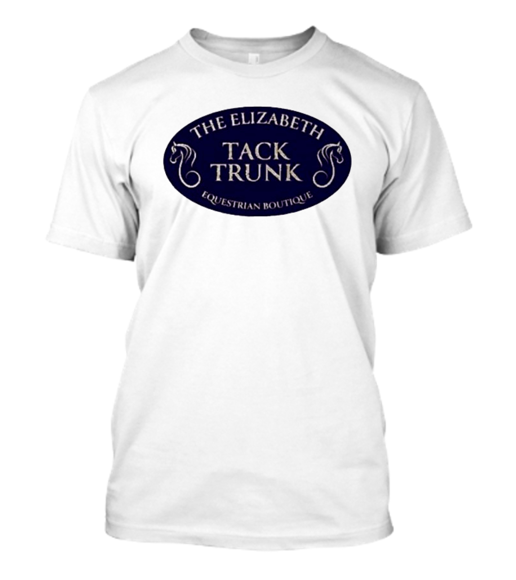 The Elizabeth Tack Trunk Equestrian Boutique Horse T-Shirt