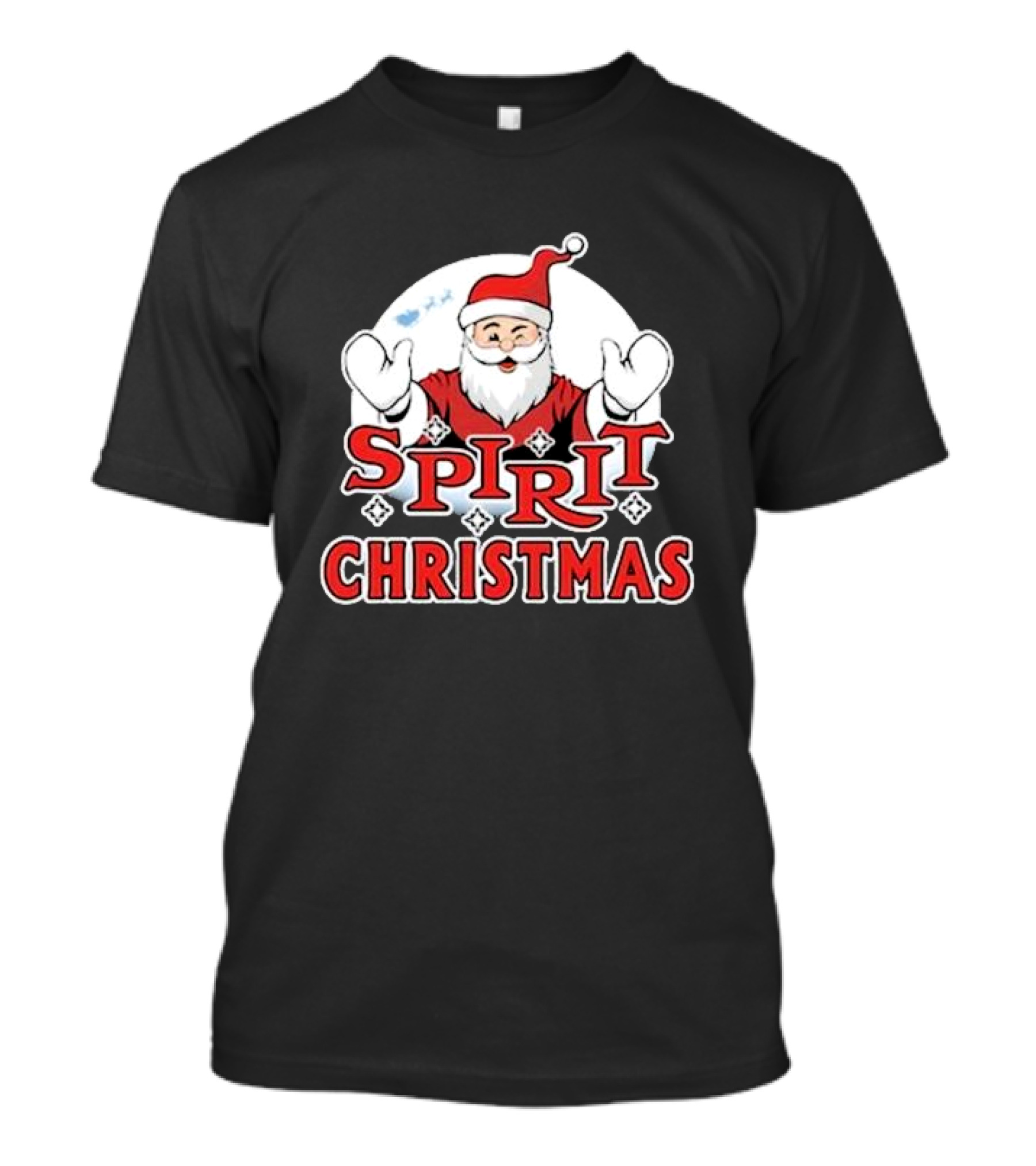 Santa Spirit Christmas T-Shirt