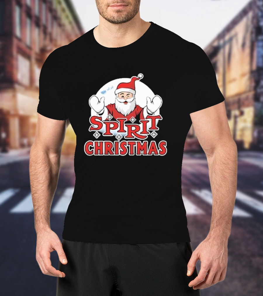 Santa Spirit Christmas T-Shirt