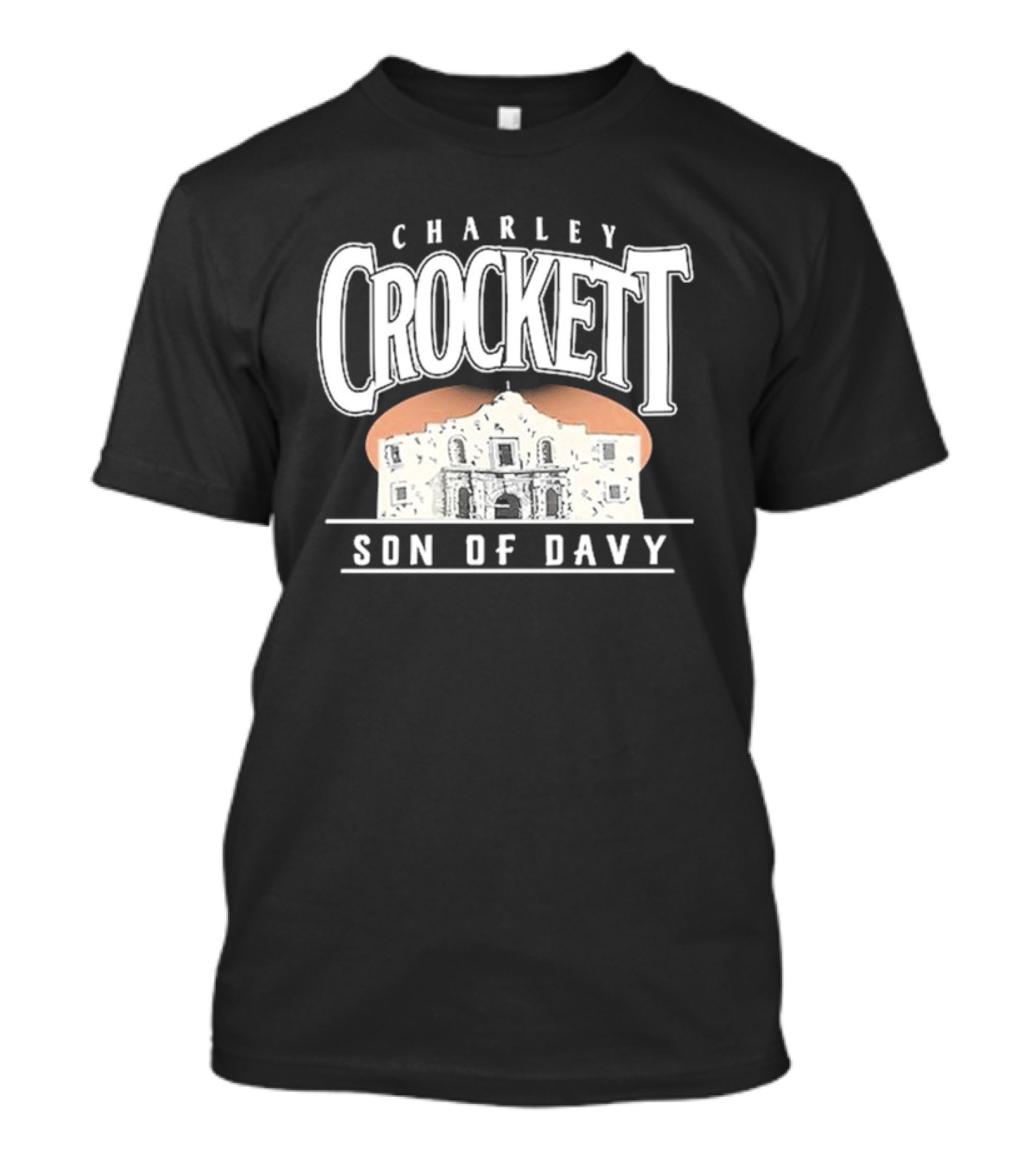 Charley Crockett Son Of Davy Alamo Building T-Shirt