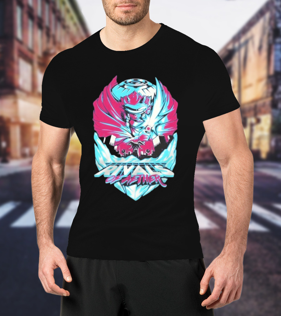 Rivals Of Aether 2 Clarien Vibrant Neon Wings T-Shirt