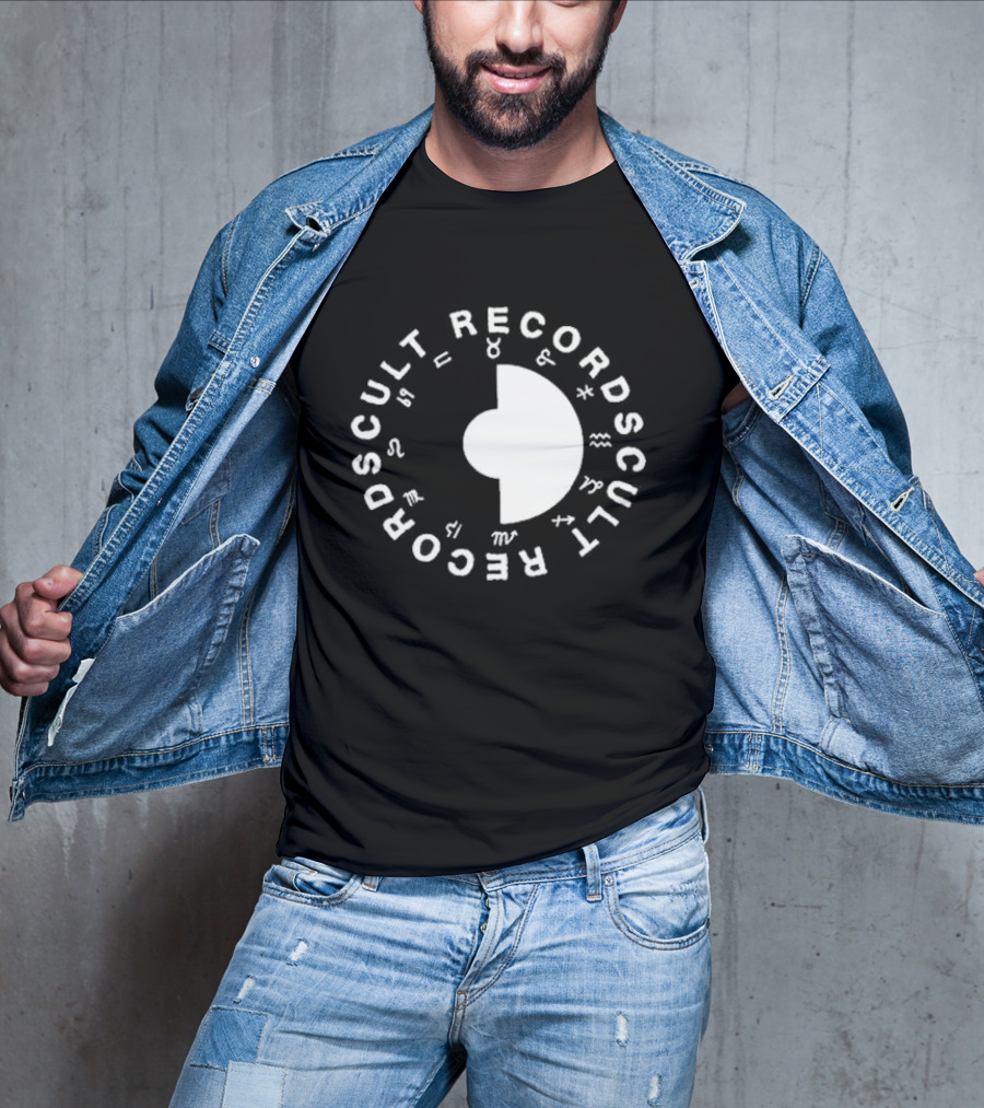 CULT RECORDS UNIF BELIEVING ASTROLOGY SYMBOLS CIRCLE T-Shirt