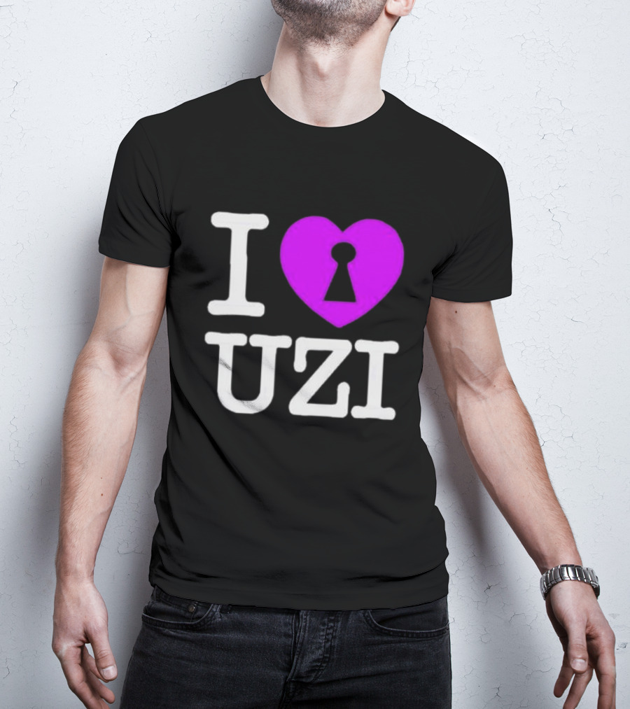 Eternal Atake 2 I Lock Heart Uzi I Love Uzi T-Shirt