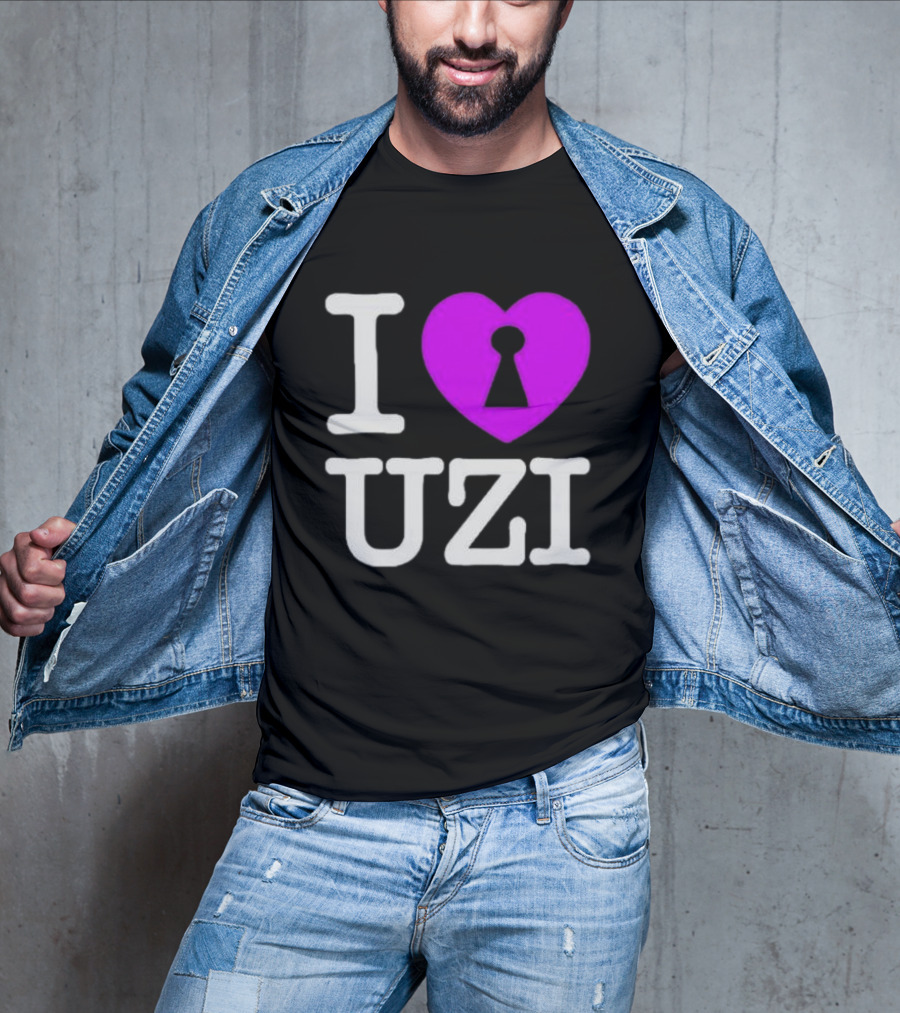 Eternal Atake 2 I Lock Heart Uzi I Love Uzi T-Shirt