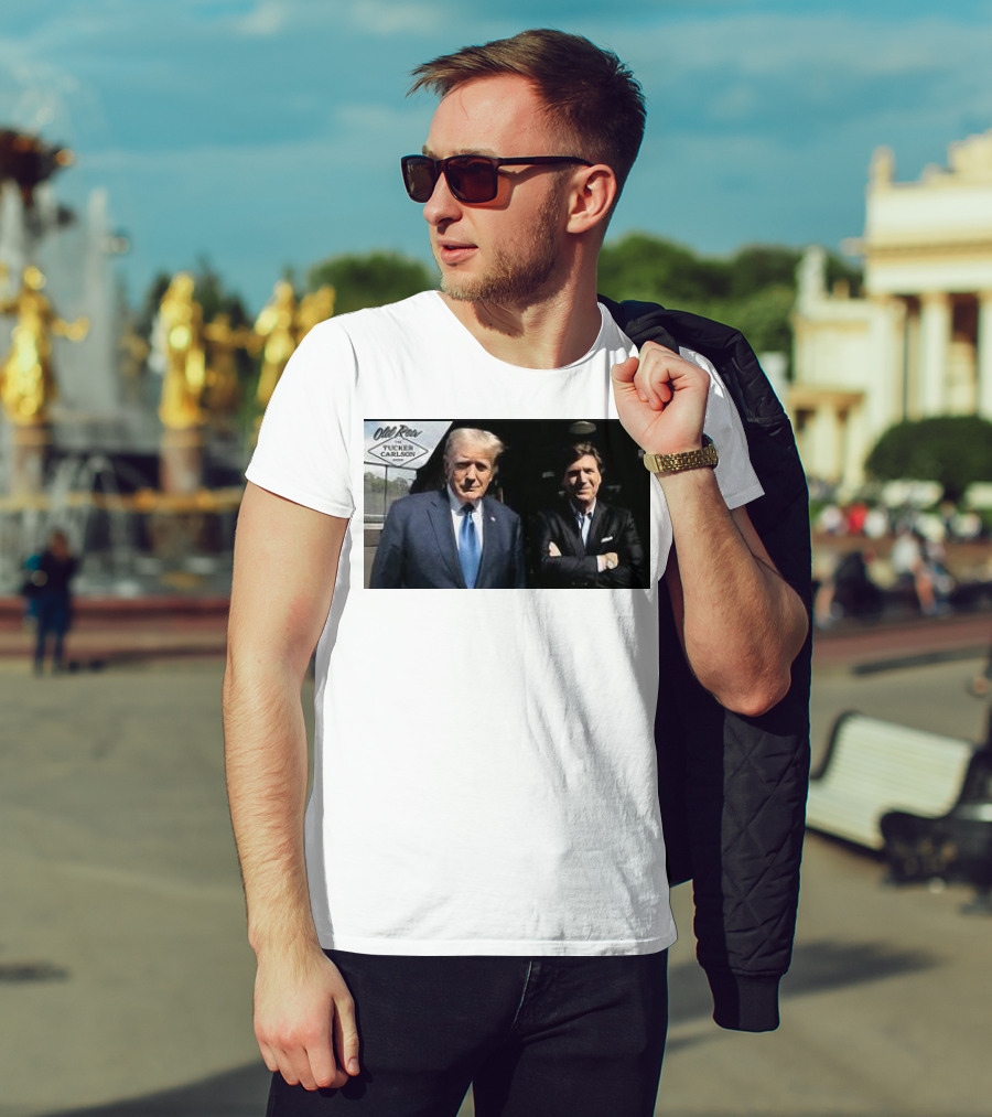 Old Row Tucker Carlson Network Interview T-Shirt