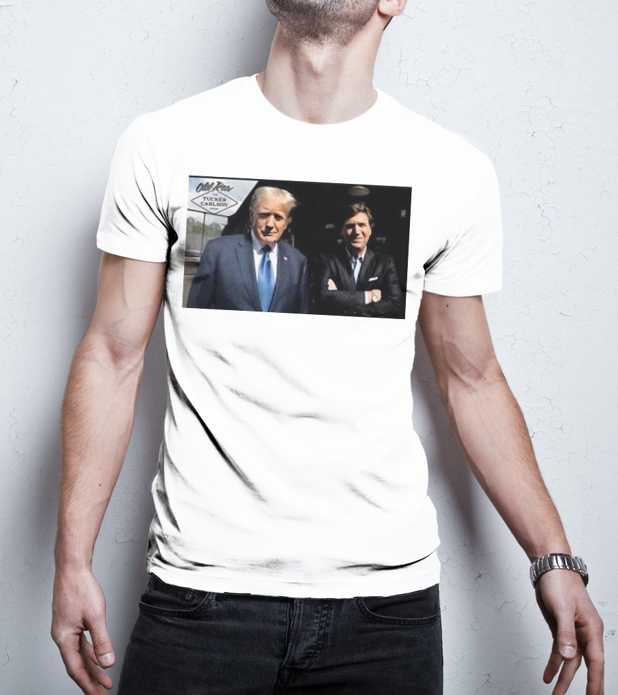 Old Row Tucker Carlson Network Interview T-Shirt