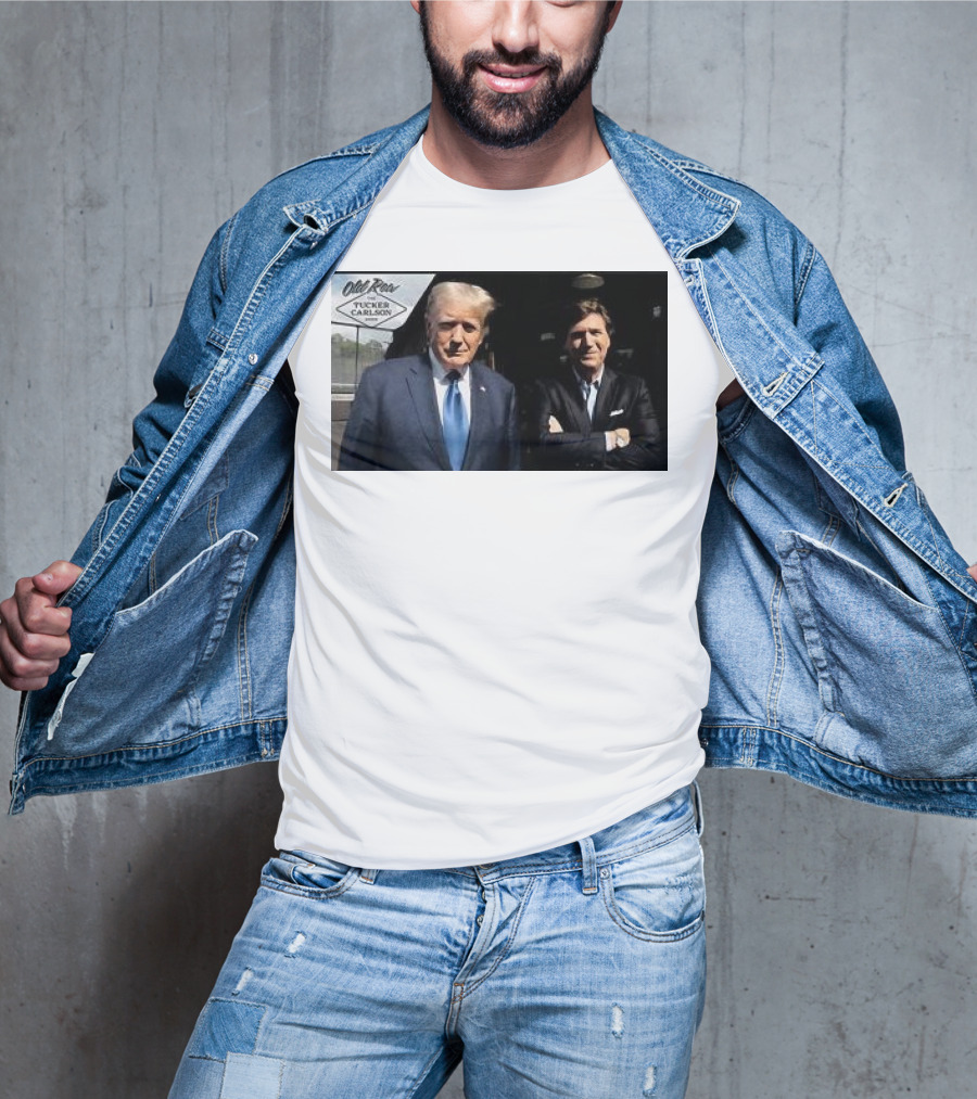 Old Row Tucker Carlson Network Interview T-Shirt