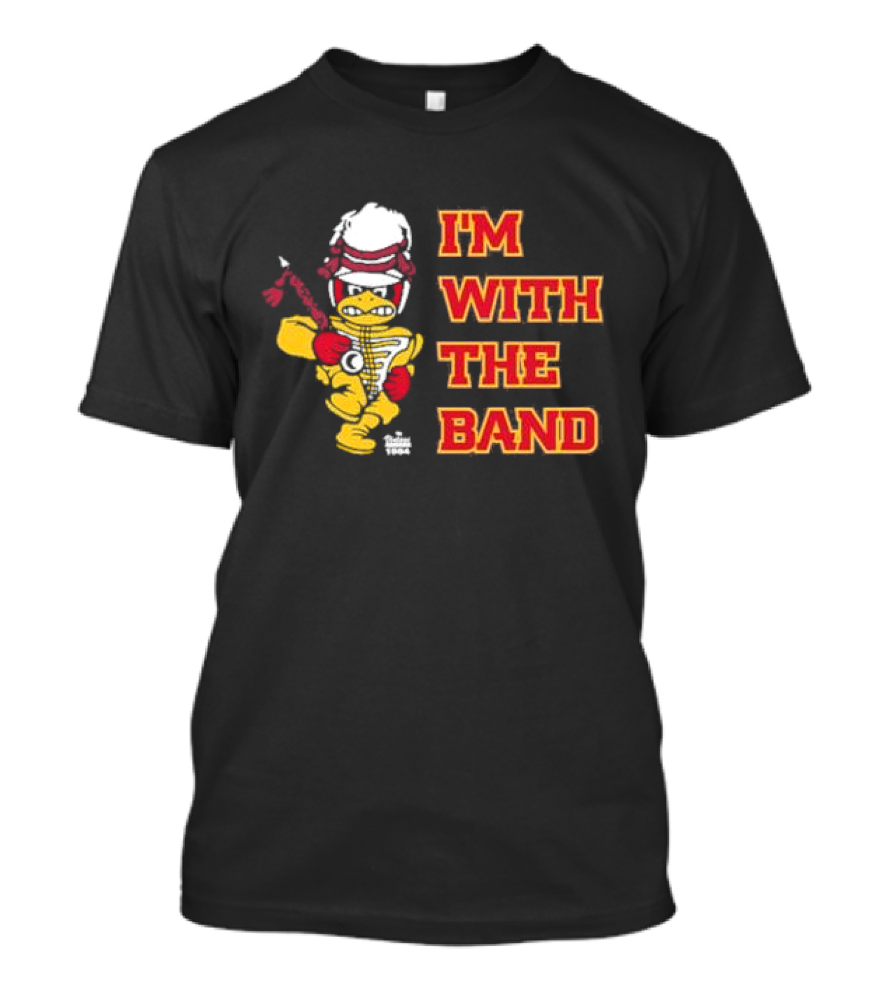 Cyclone Fanatic I’m With The Band Marching Band Cy 1984 T-Shirt