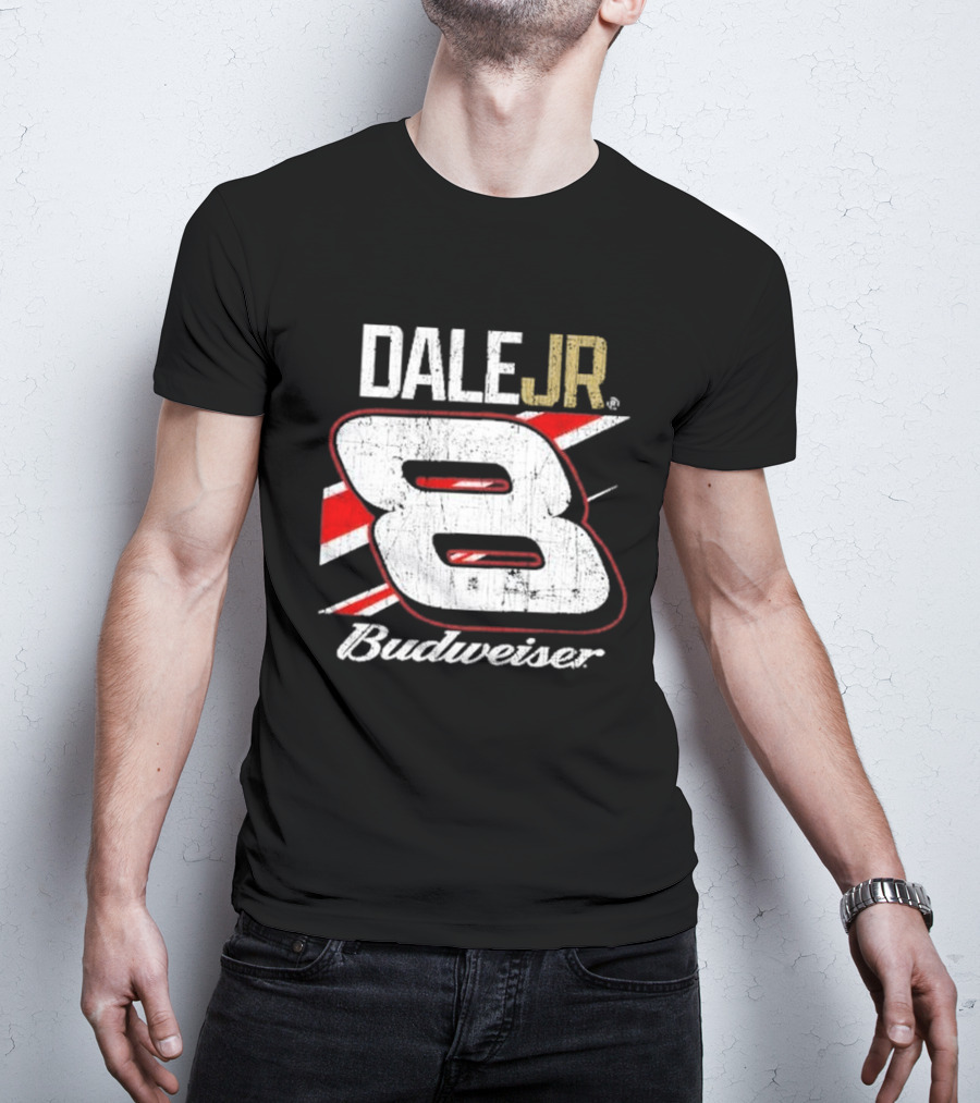 Dale Jr 8 Budweiser Racing T-Shirt
