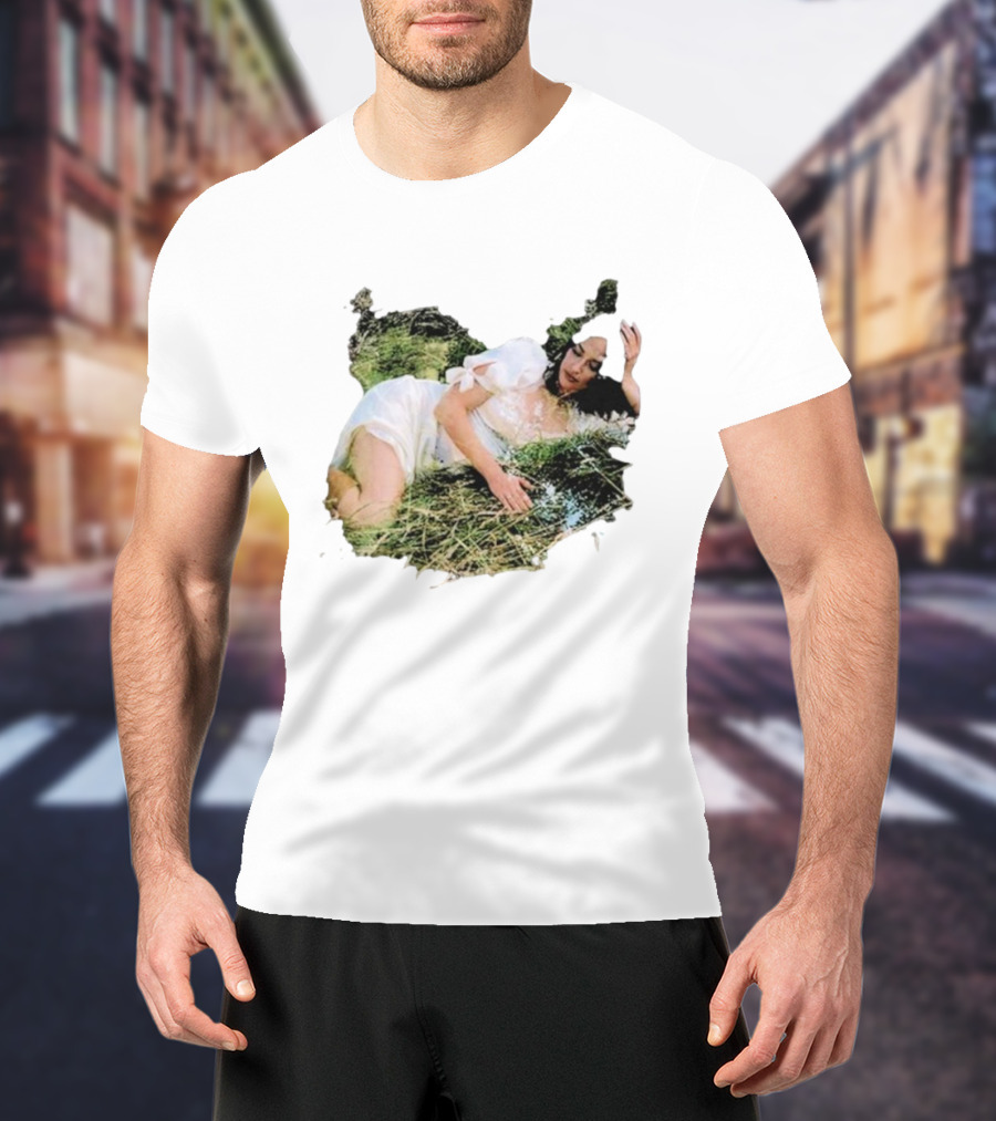 Kacey Musgraves Horse Girl Black Dreamy Pastoral Scene T-Shirt