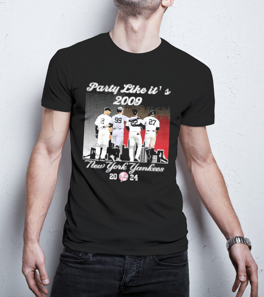 Party Like It’s 2009 New York Yankees Jeter Judge Soto Stanton T-Shirt