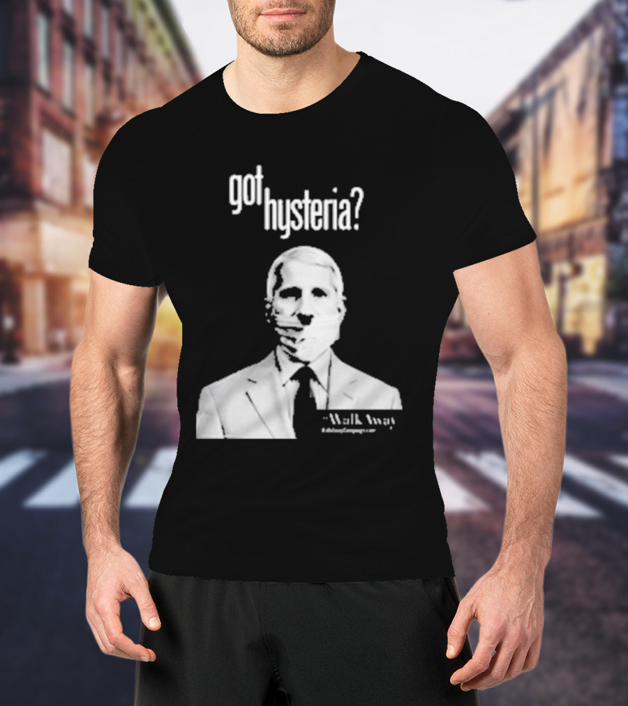 Got Hysteria? Walk Away @BrandonStraka T-Shirt