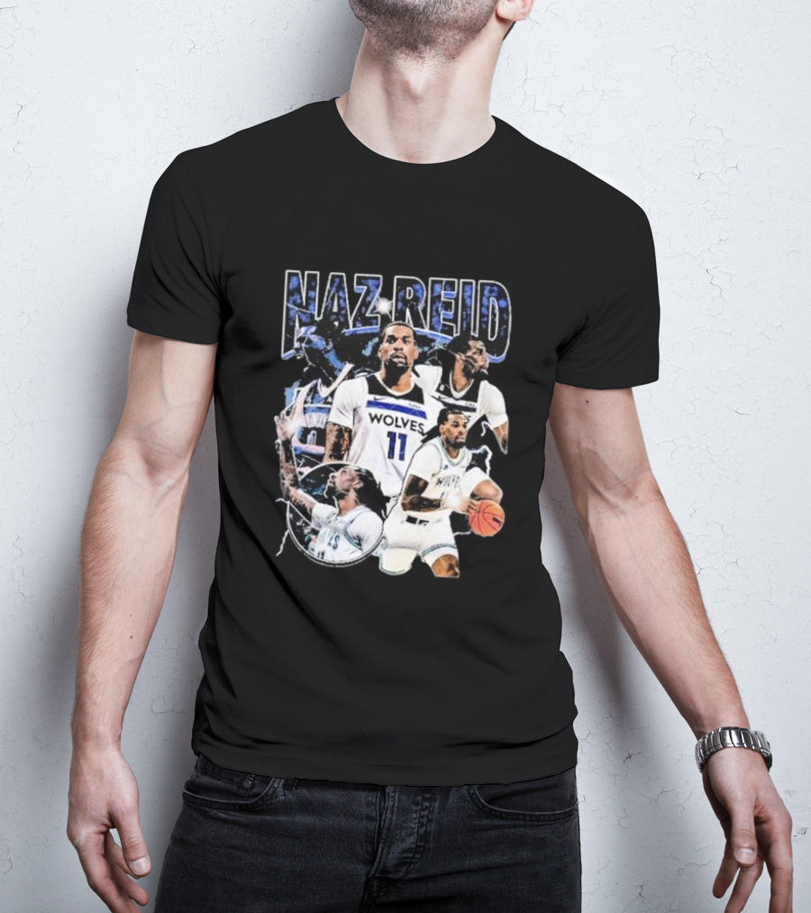 Naz Reid Wolves Basketball 11 T-Shirt