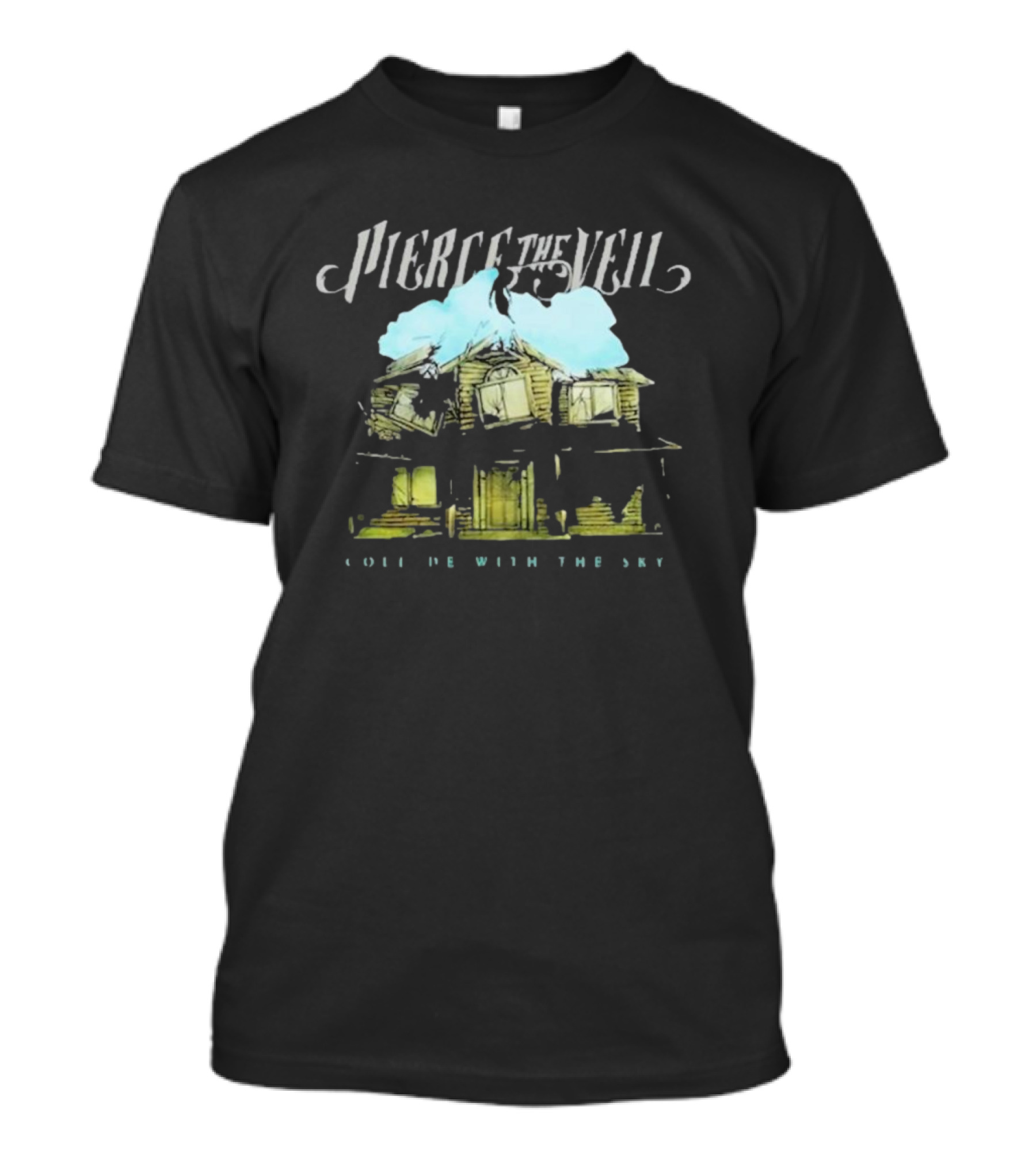 Pierce The Veil Collide With The Sky Haunted House T-Shirt