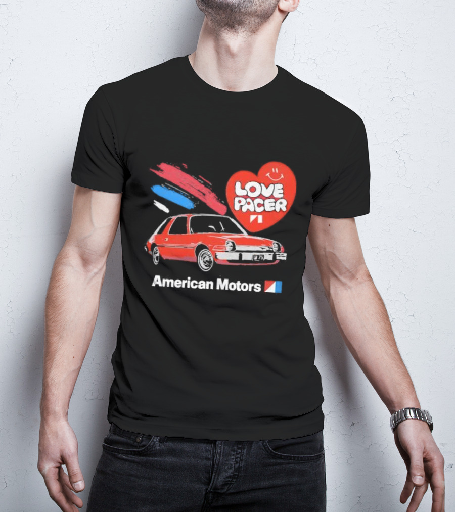 Love Pacer 75 American Motors Retro Style Car T-Shirt