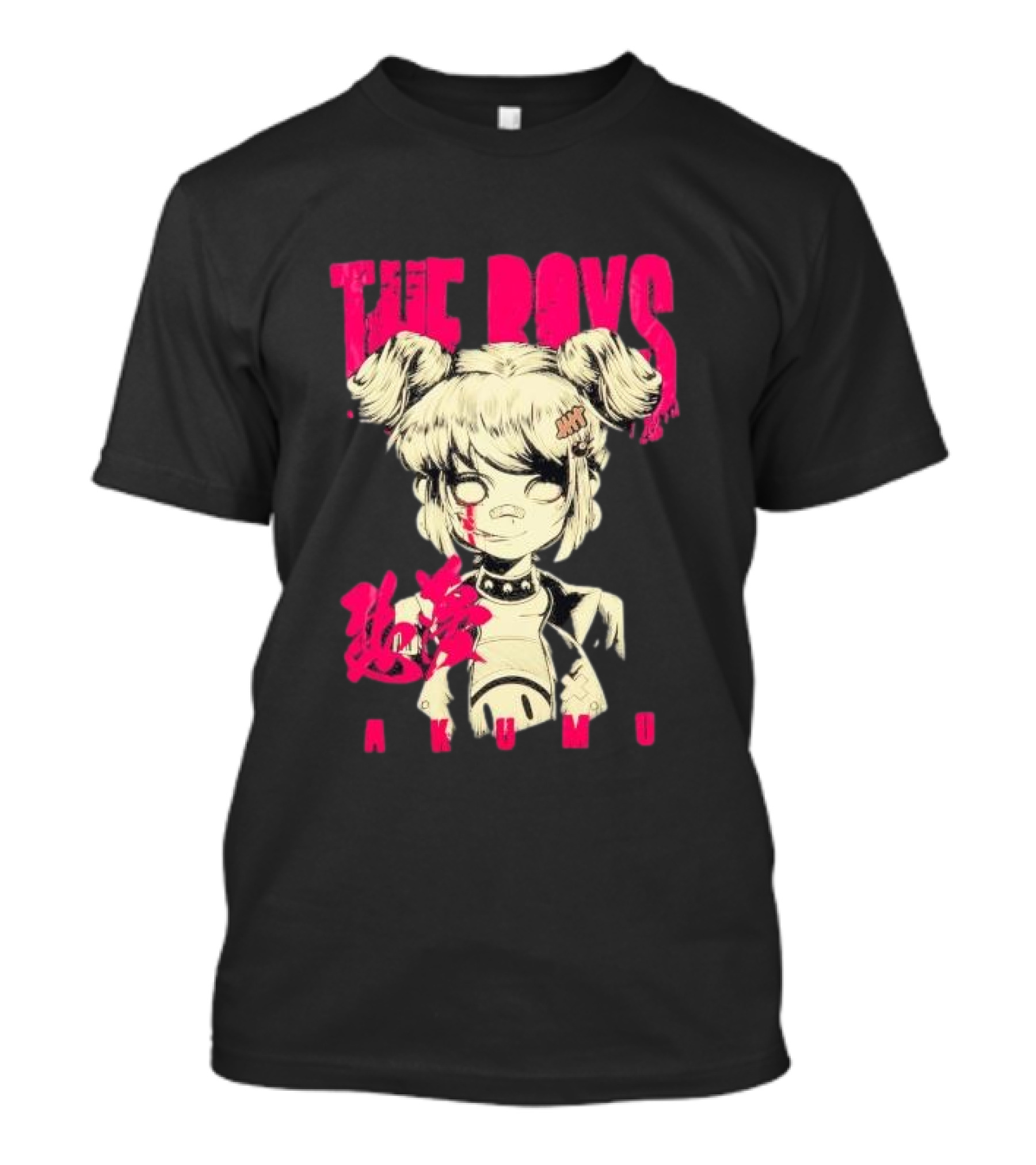 The Boys Akumu Glow In The Dark Em-J Manga Style Girl T-Shirt
