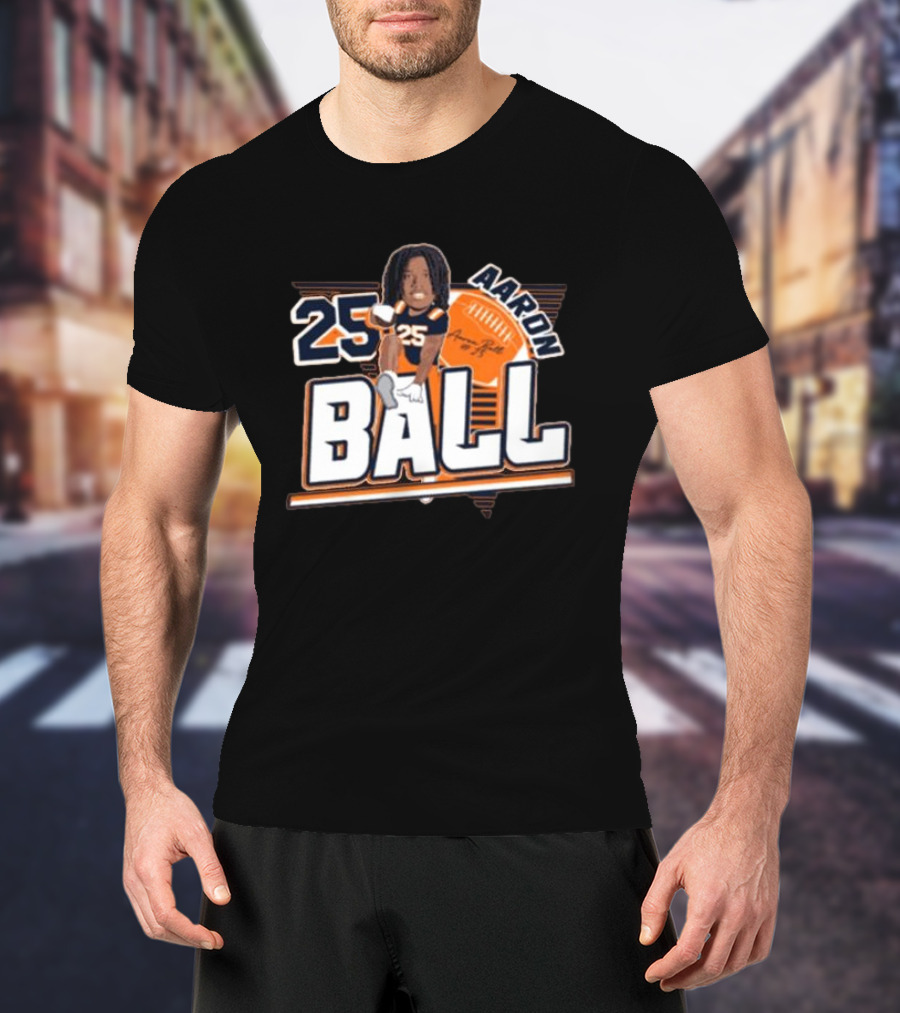 Illinois Aaron Ball 25 Running Back T-Shirt