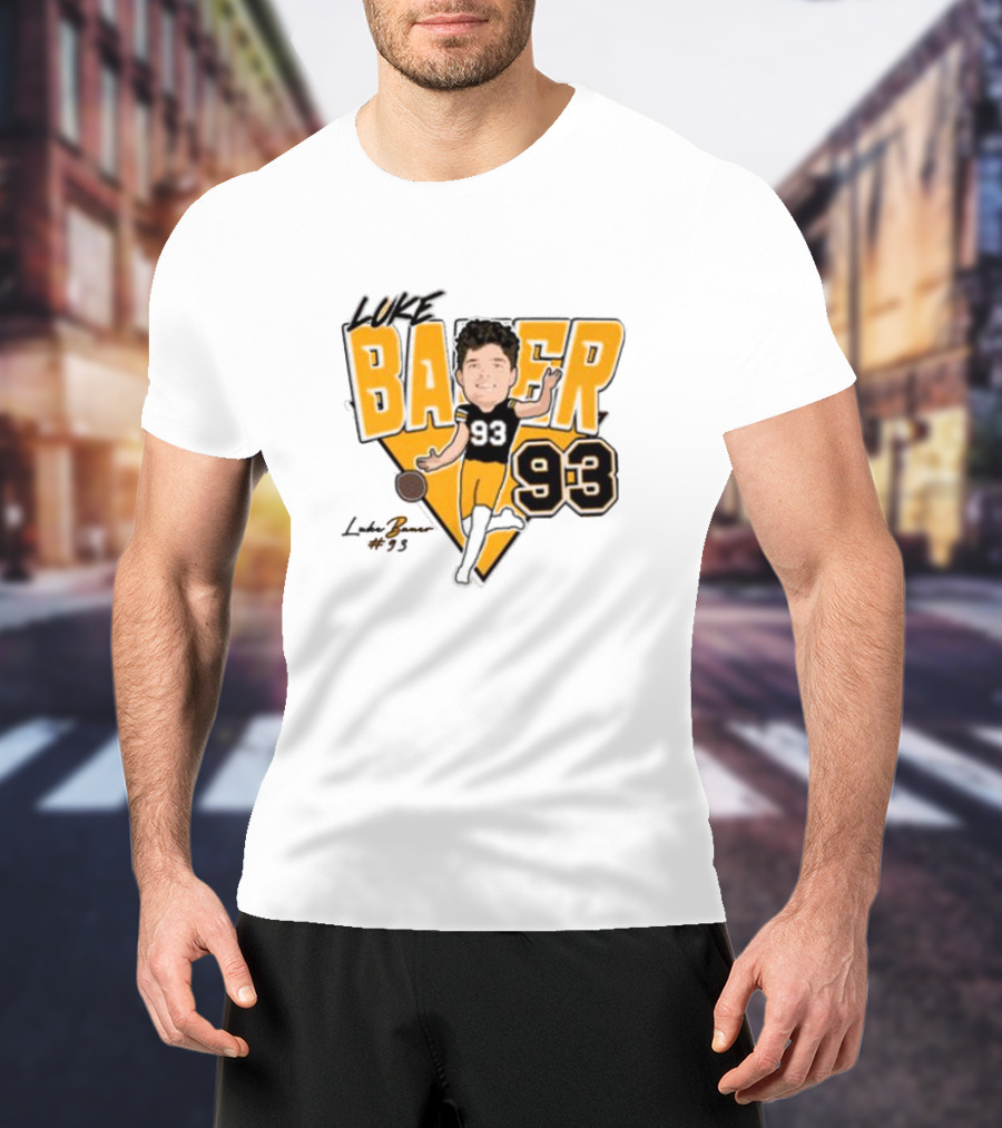 Luke Bauer 93 Missouri Punter T-Shirt