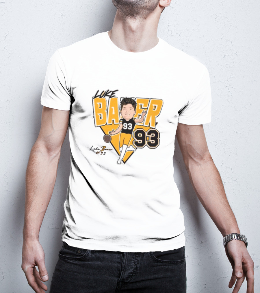 Luke Bauer 93 Missouri Punter T-Shirt