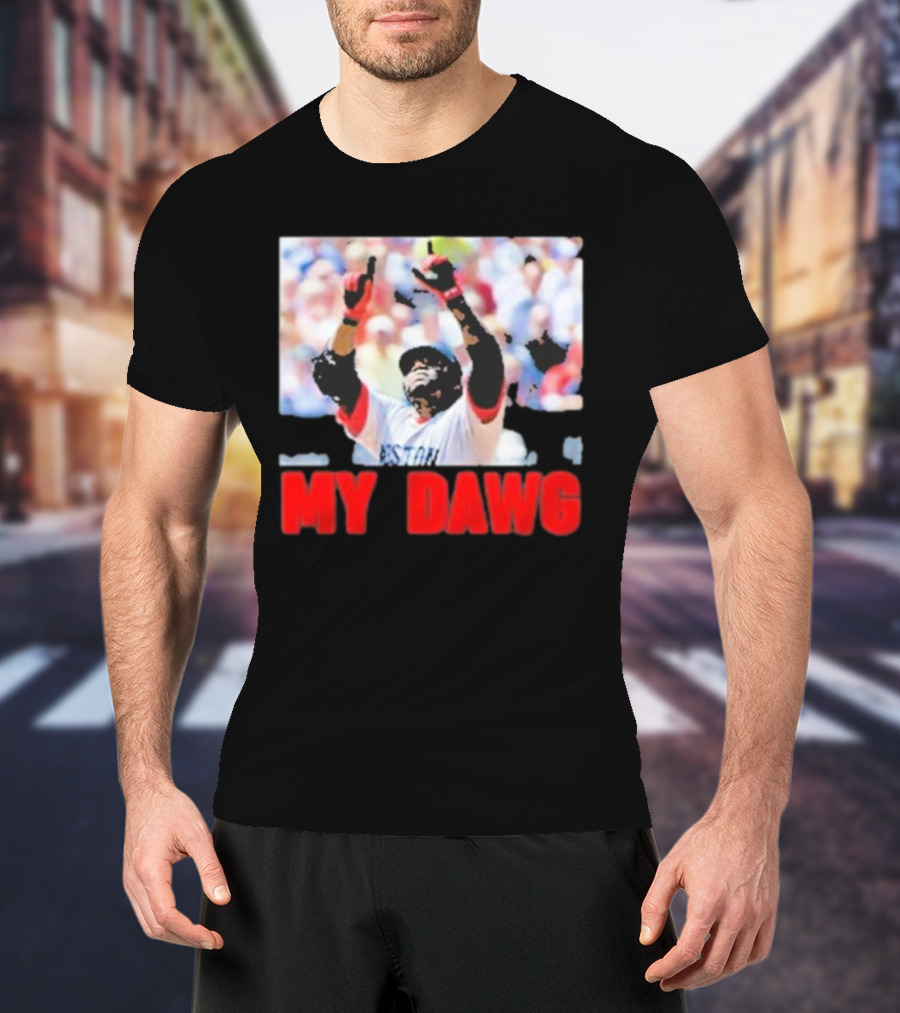 Big Papi My Dawg Boston Sports Baseball My Dawg T-Shirt