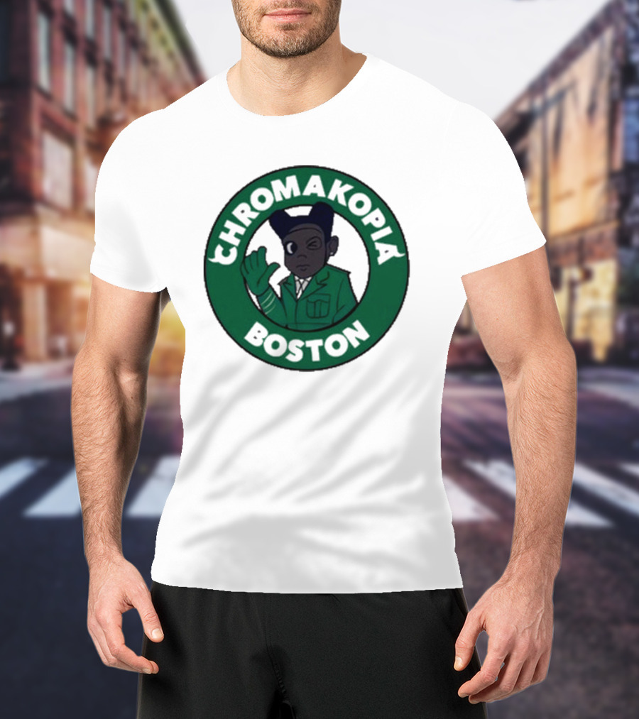 Chromakopia Boston Green Circle Character T-Shirt