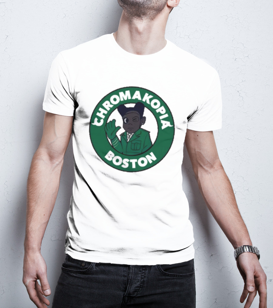 Chromakopia Boston Green Circle Character T-Shirt