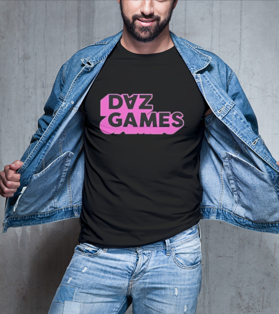 Daz Games Black Pink T-Shirt
