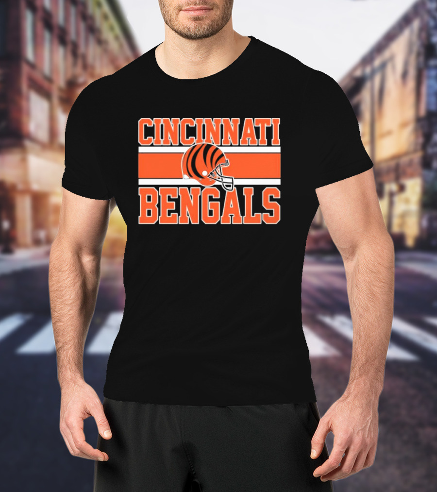 Cincinnati Bengals Football Helmet Jd Vance T-Shirt