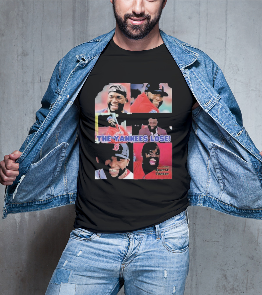 David Ortiz The Yankees Lose Sports Center T-Shirt