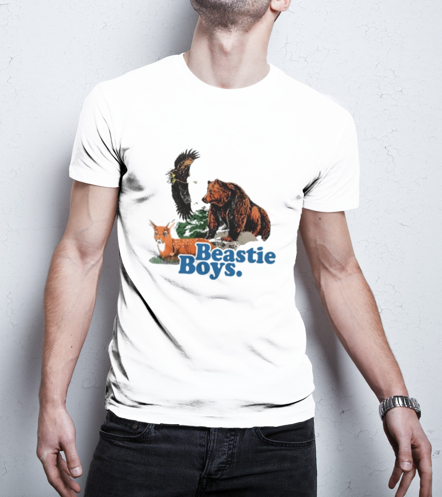 Beastie Boys Animal Bear Eagle Deer T-Shirt