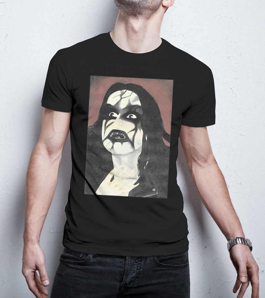 Vi Sonus Veris Nigrae Malitiaes Abruptum It Painting Black Metal Corpse Paint T-Shirt