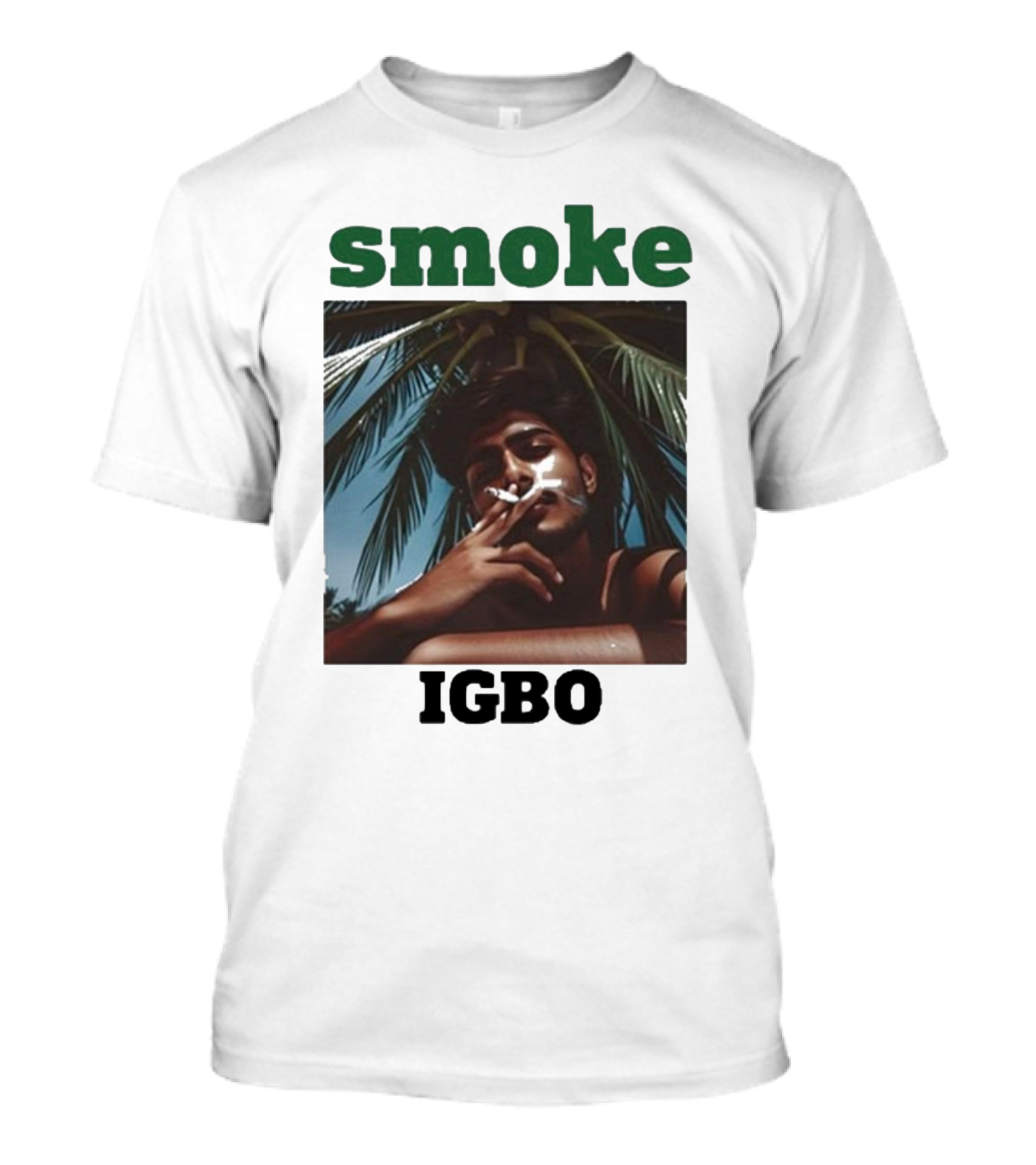 Smoke Igbo Palm Trees T-Shirt
