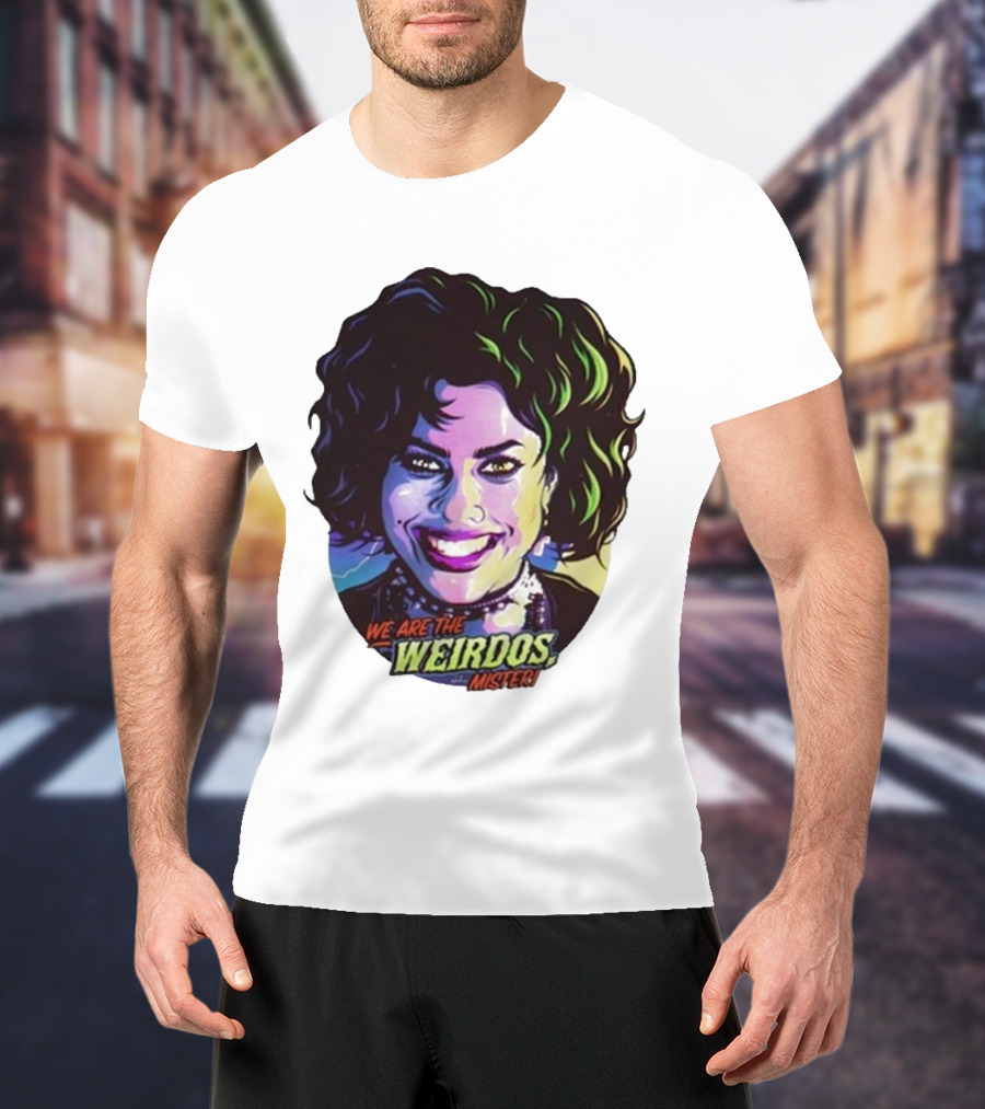 Nancy Downs We Are The Weirdos Mister Comic T-Shirt