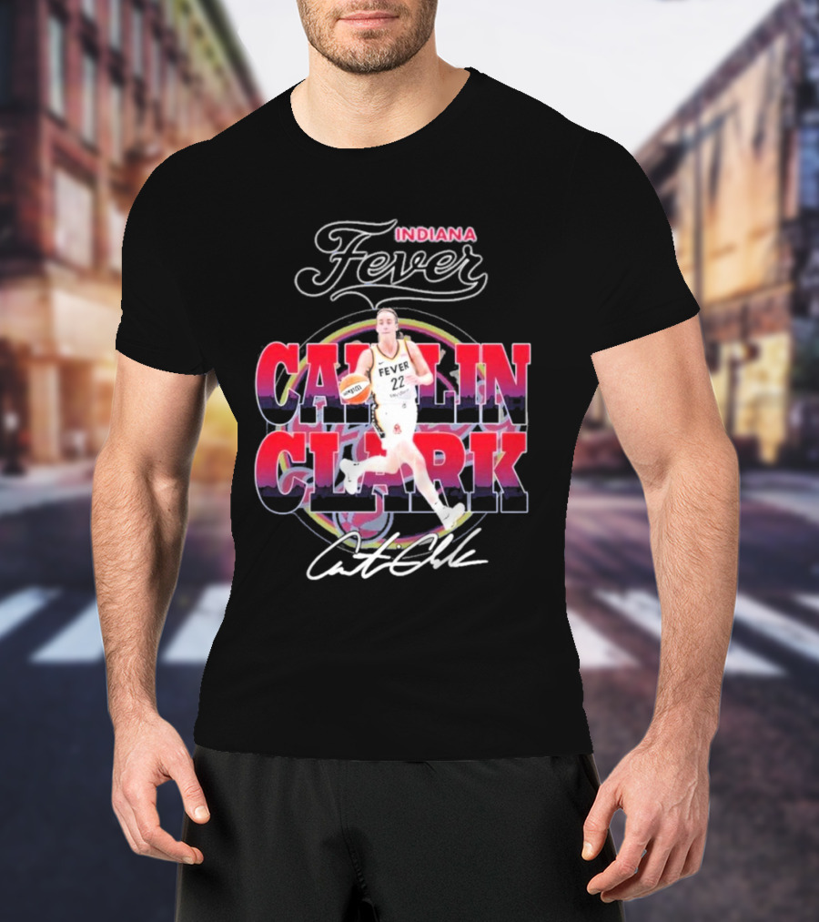 Indiana Fever Caitlin Clark Basketball T-Shirt