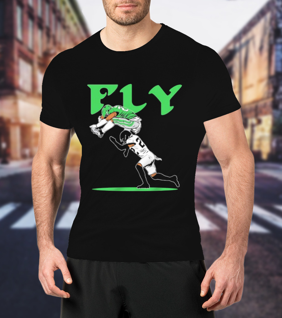 Fly Saquon Barkley Philadelphia Eagles Philadelphia T-Shirt