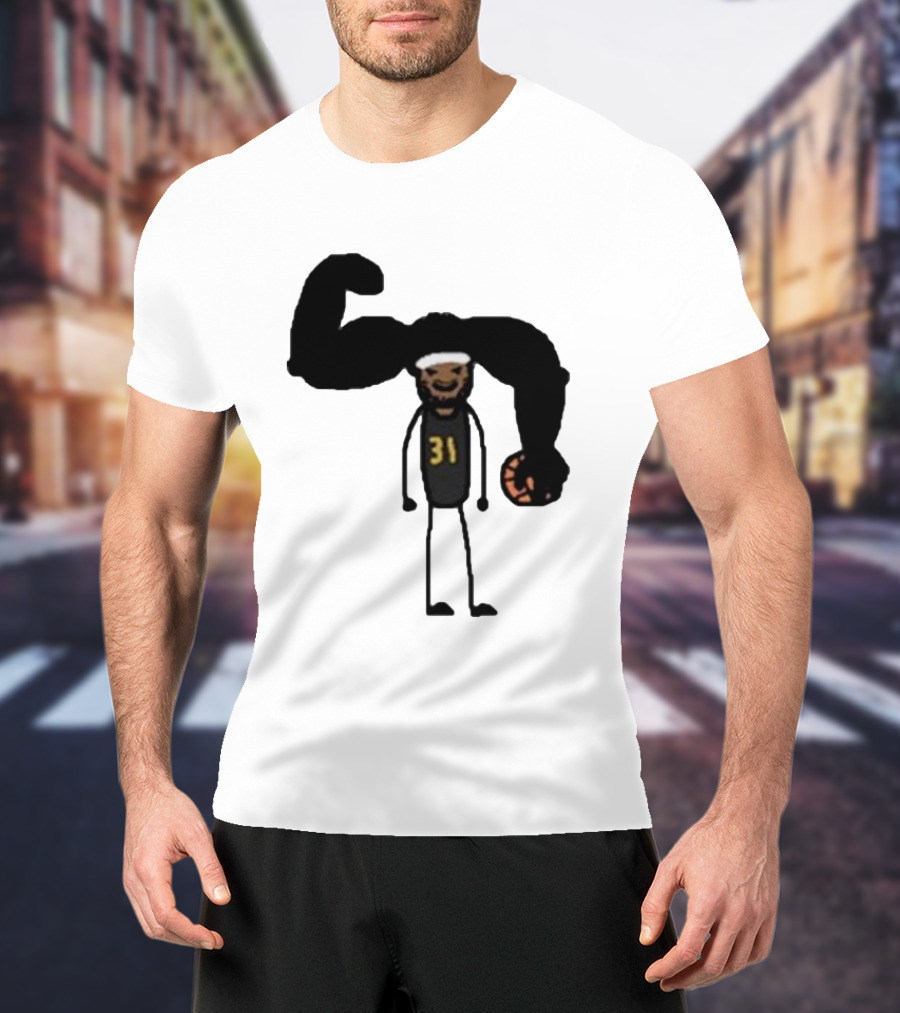 Paint The Fro Basketball Player Number 31 Basketball T-Shirt