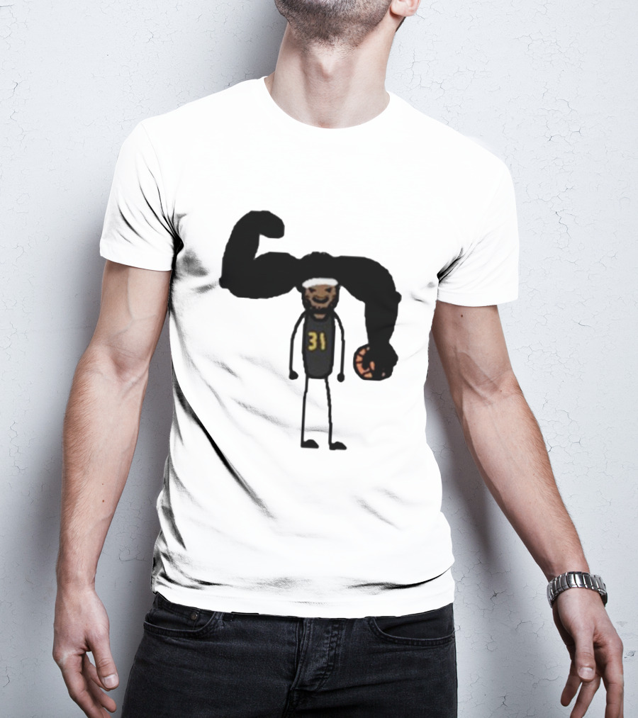 Paint The Fro Basketball Player Number 31 Basketball T-Shirt