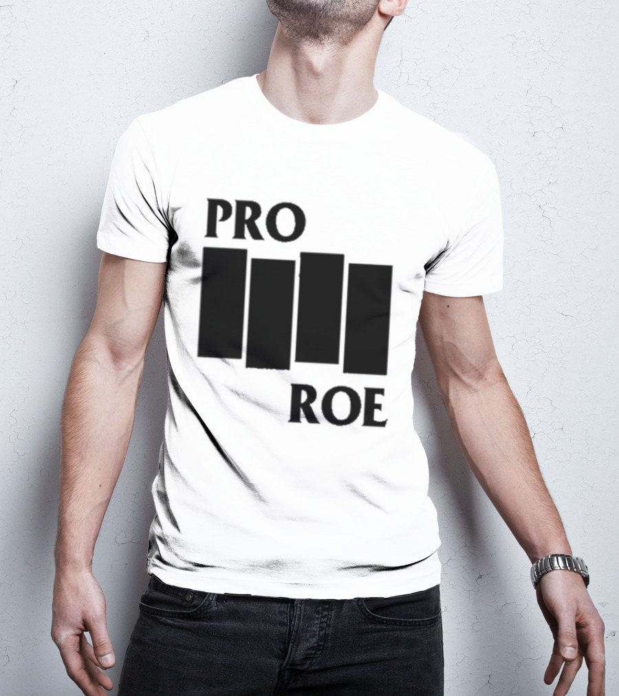 Jason Narducy Pro Roe Black Flag T-Shirt