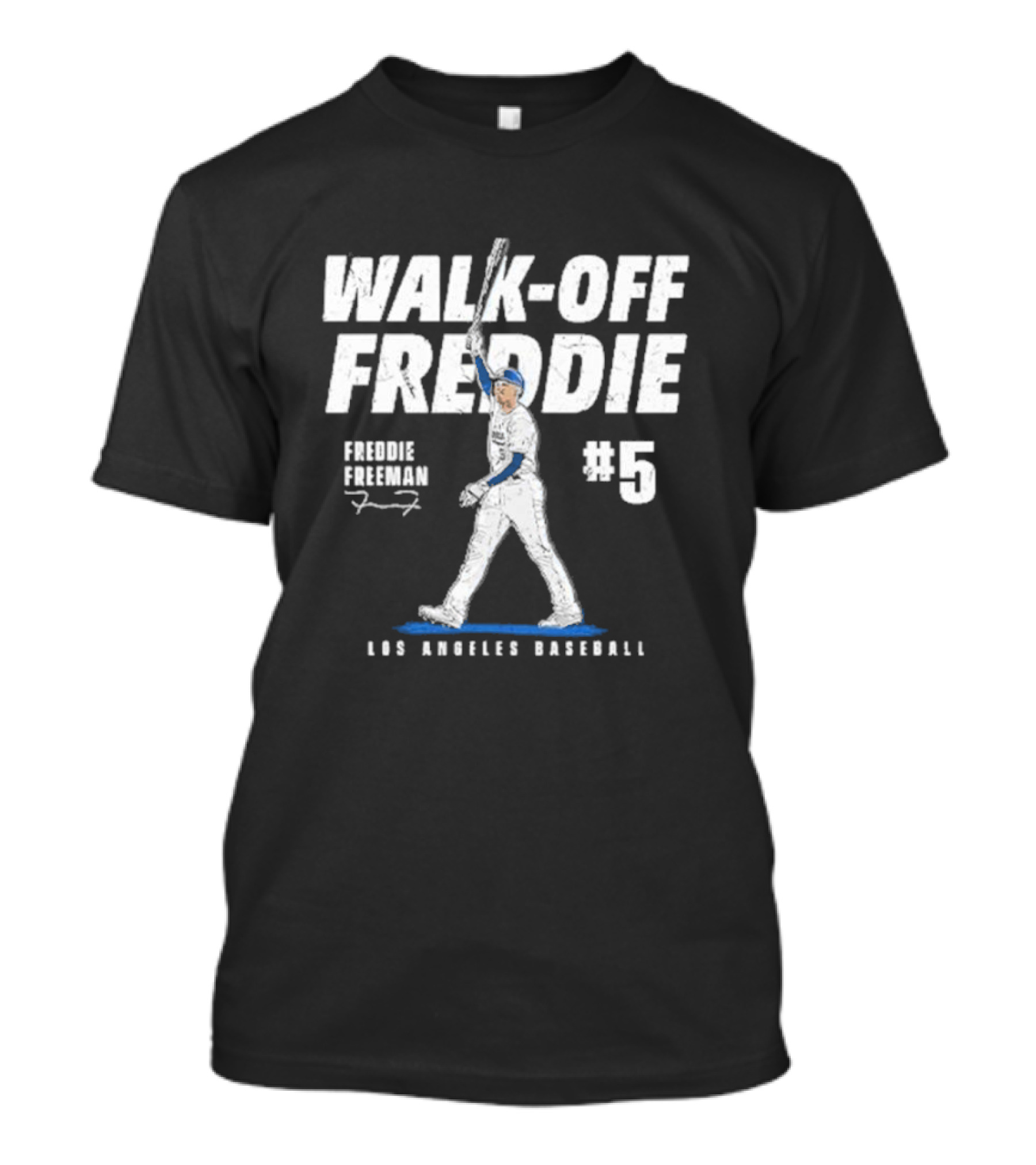 Walk-Off Freddie Freeman #5 Los Angeles Baseball T-Shirt