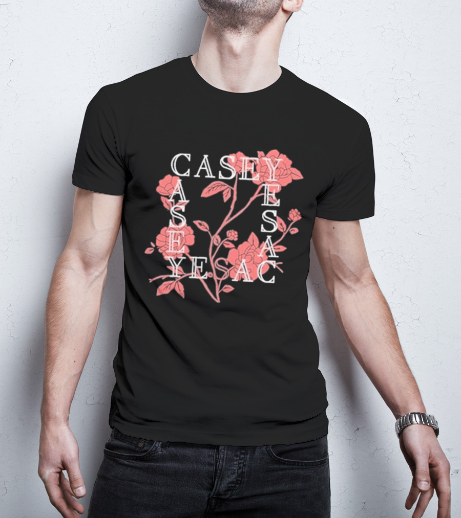 Casey The Band Where I Go When I Am Sleeping Floral Roses T-Shirt