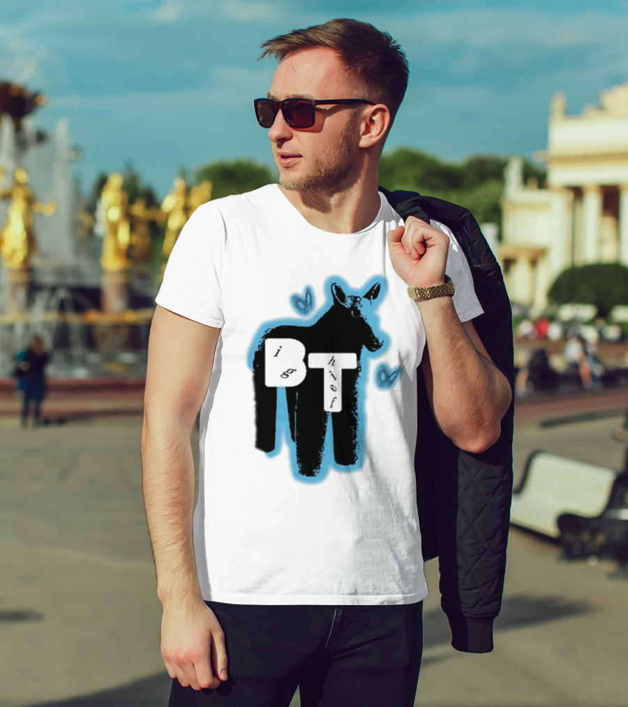 Big Thief BT Creature With Hearts T-Shirt