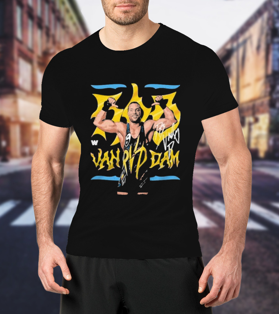 Rob Van Dam 500 Level WWE Tank Top T-Shirt