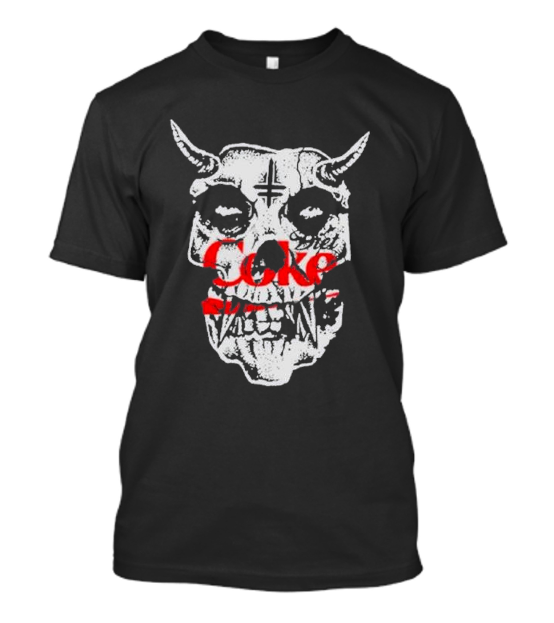 Captain Howdy Diet Coke Skull T-Shirt