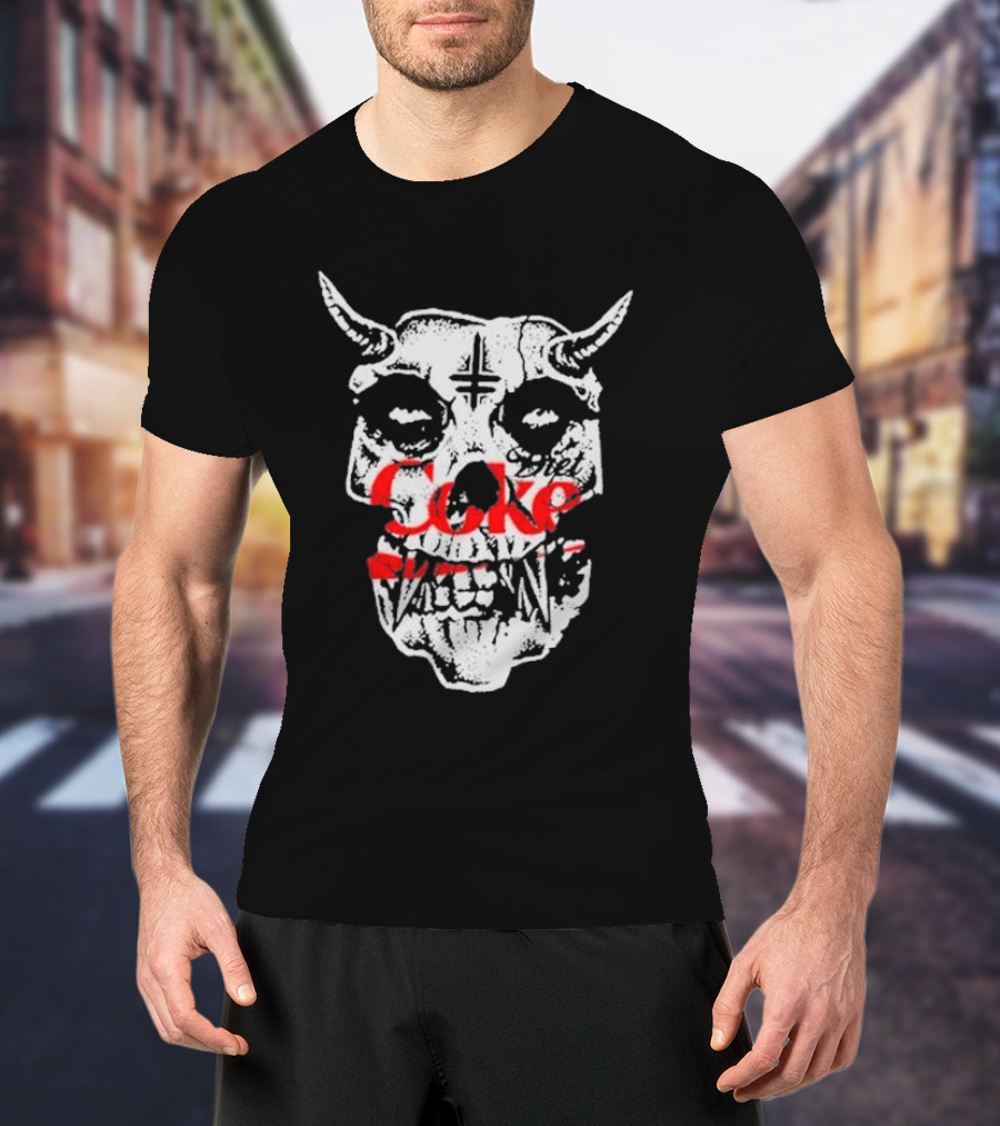 Captain Howdy Diet Coke Skull T-Shirt