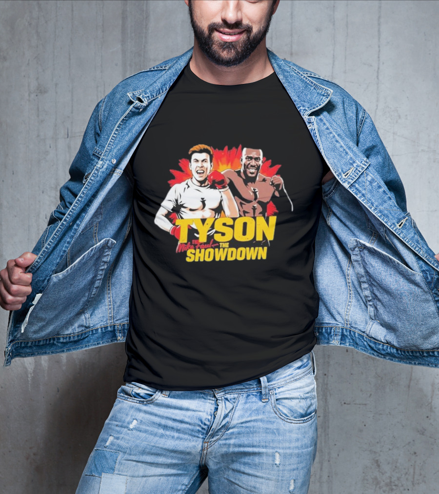 Tyson Mike Paul The Showdown T-Shirt