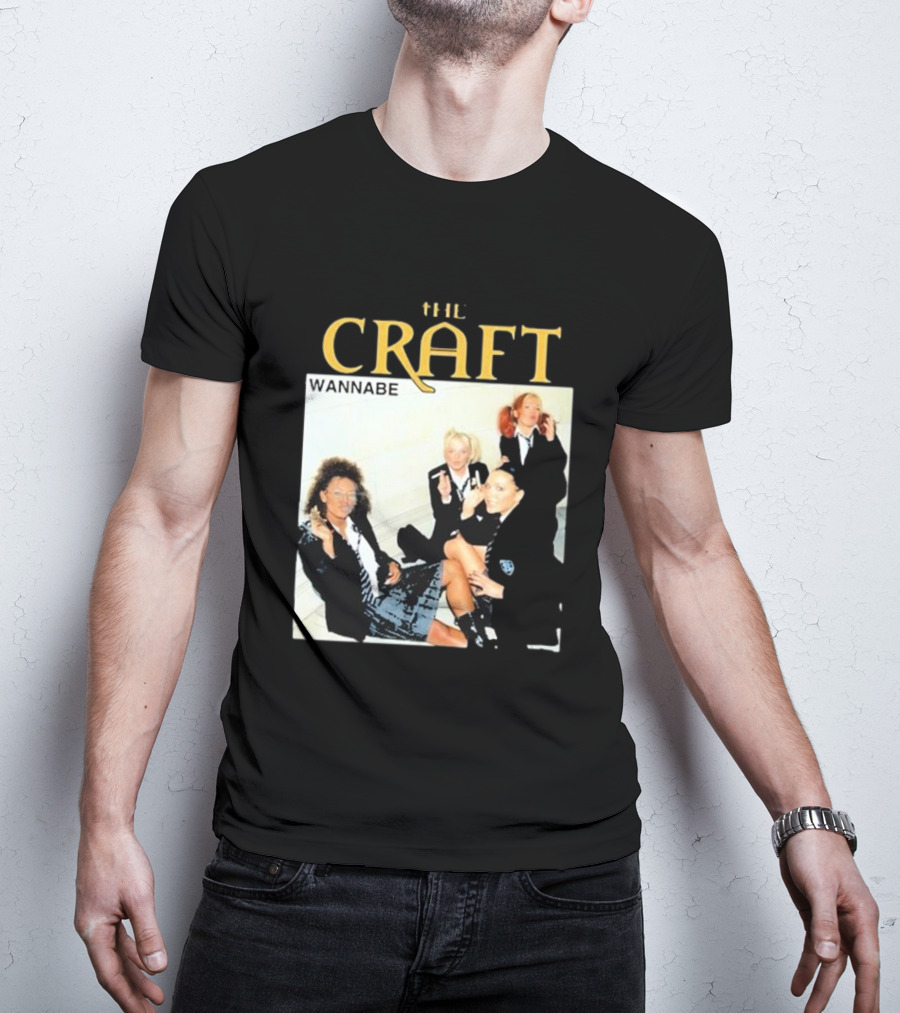 THE CRAFT WANNABE Spice Girls Parody School Girls Smoking Scene T-Shirt